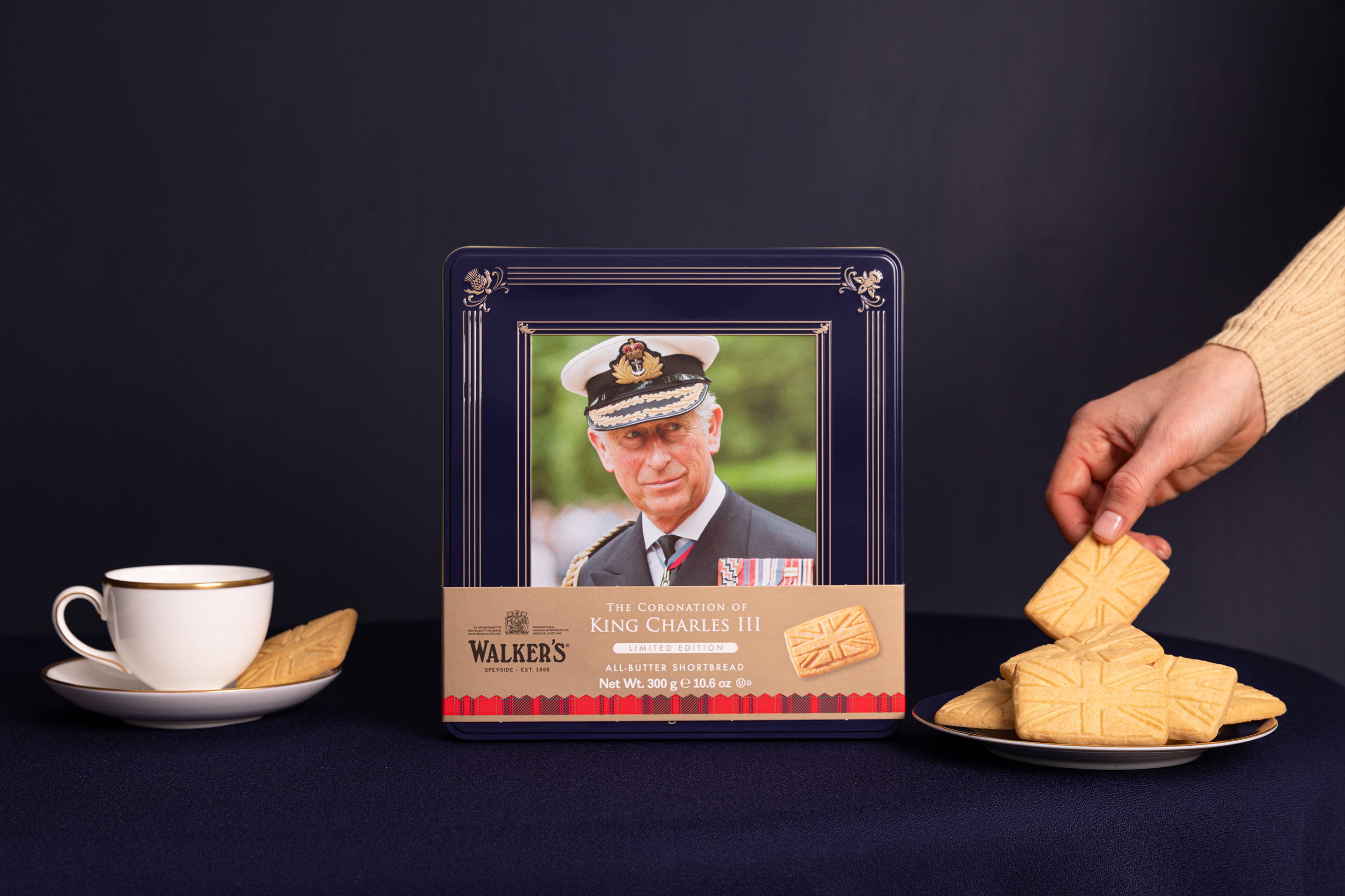 Walker's Shortbread launch two new King Charles III Coronation tins